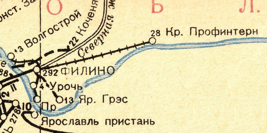 Железнодорожная линия Филино — Красный Профинтерн — схемы и топографические карты Железнодорожная линия Филино — Красный Профинтерн — схемы и топографические карты