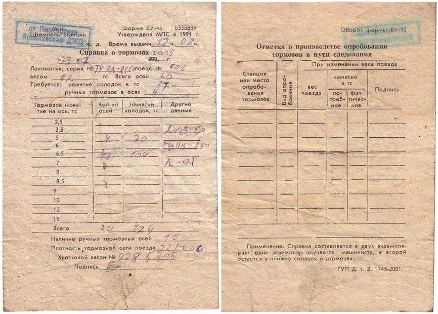 Ярославская (Малая Северная) детская железная дорога — документы Ярославская (Малая Северная) детская железная дорога — документы