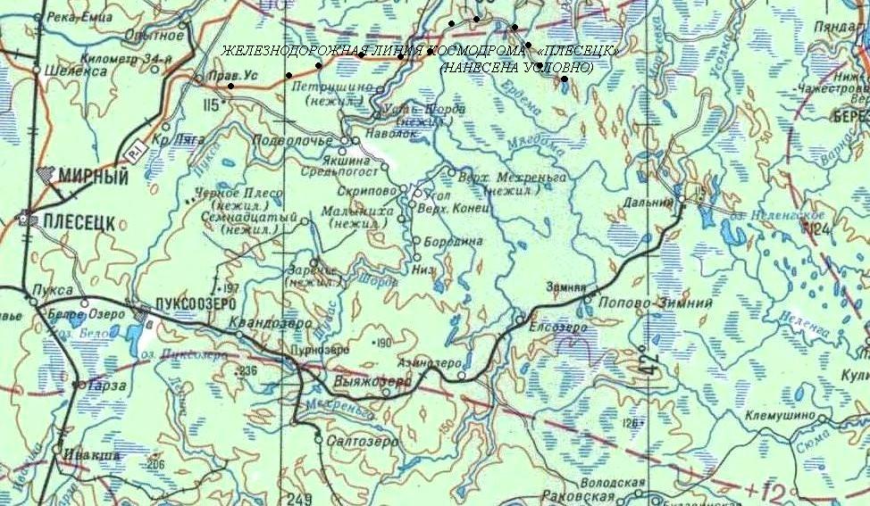 Мехреньгская железная дорога — схемы и топографические карты Мехреньгская железная дорога — схемы и топографические карты