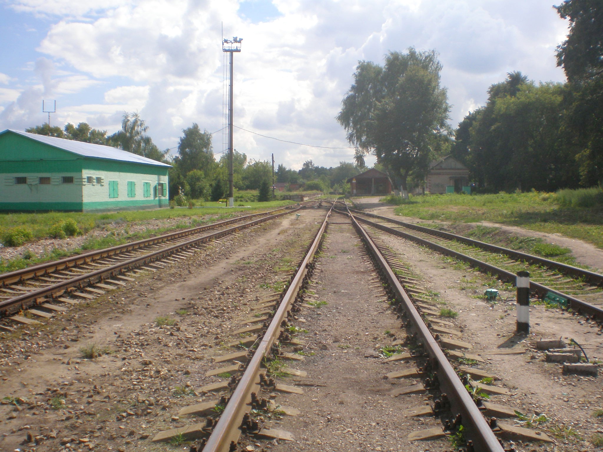 Железнодорожная линия Луховицы — Зарайск — фотографии, сделанные в 2008 году (часть 2) Железнодорожная линия Луховицы — Зарайск — фотографии, сделанные в 2008 году (часть 2)