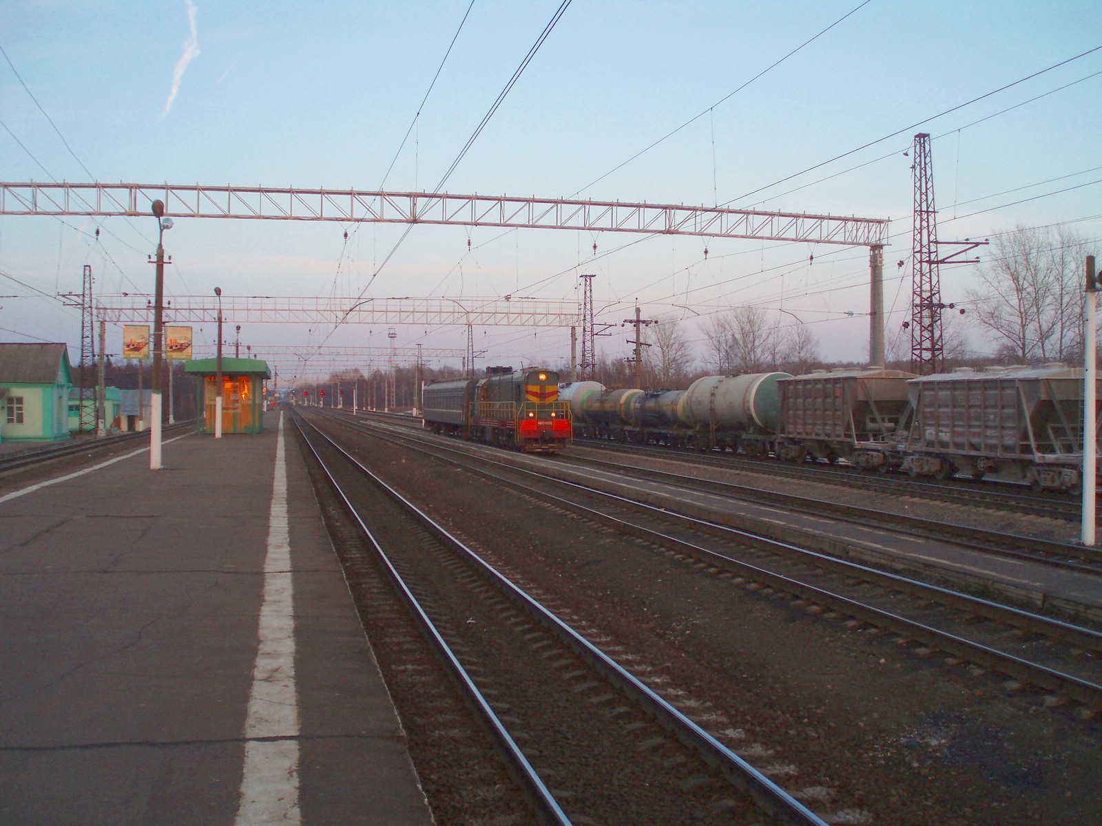 Железнодорожная линия Кривандино — Рязановка — фотографии, сделанные в 2007 году Железнодорожная линия Кривандино — Рязановка — фотографии, сделанные в 2007 году