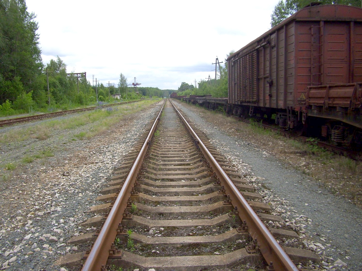 Железнодорожная линия Кривандино — Рязановка — фотографии, сделанные в 2010 году (часть 22) Железнодорожная линия Кривандино — Рязановка — фотографии, сделанные в 2010 году (часть 22)