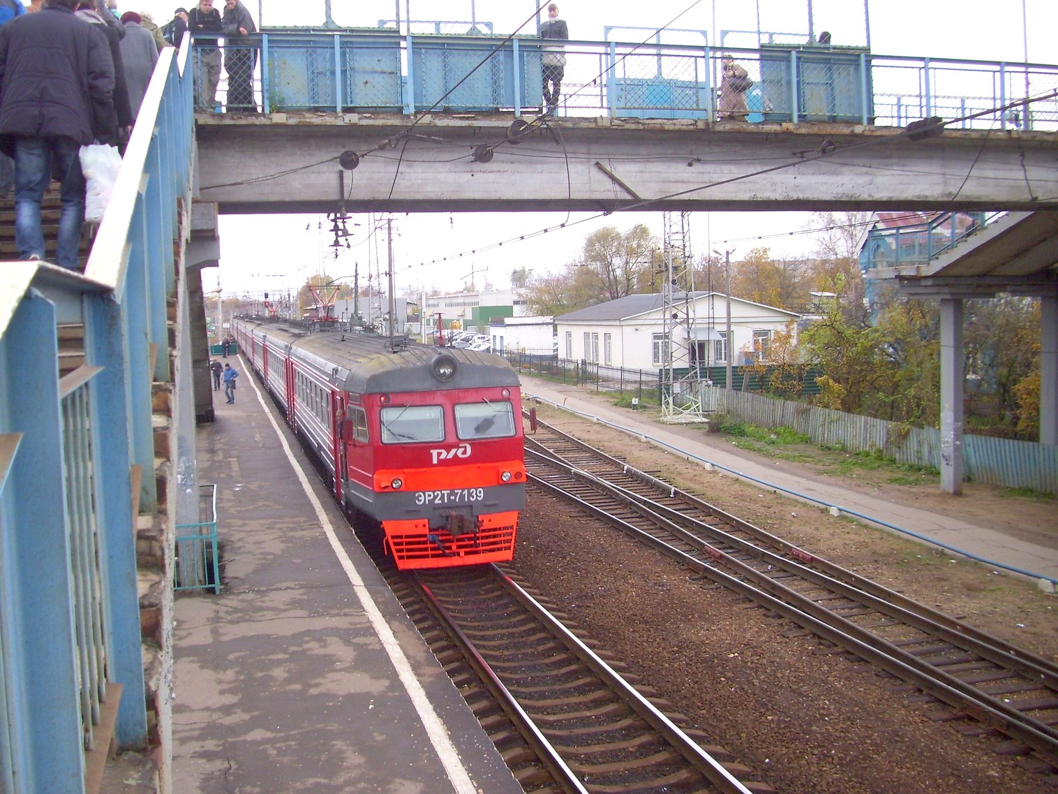 Московско-Виндавская железнодорожная линия на территории Московской области — станция Нахабино Московско-Виндавская железнодорожная линия на территории Московской области — станция Нахабино