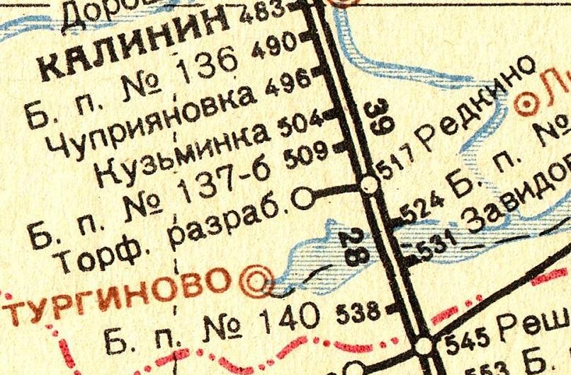 Железнодорожная линия Редкино — Изоплит — схемы и топографические карты Железнодорожная линия Редкино — Изоплит — схемы и топографические карты