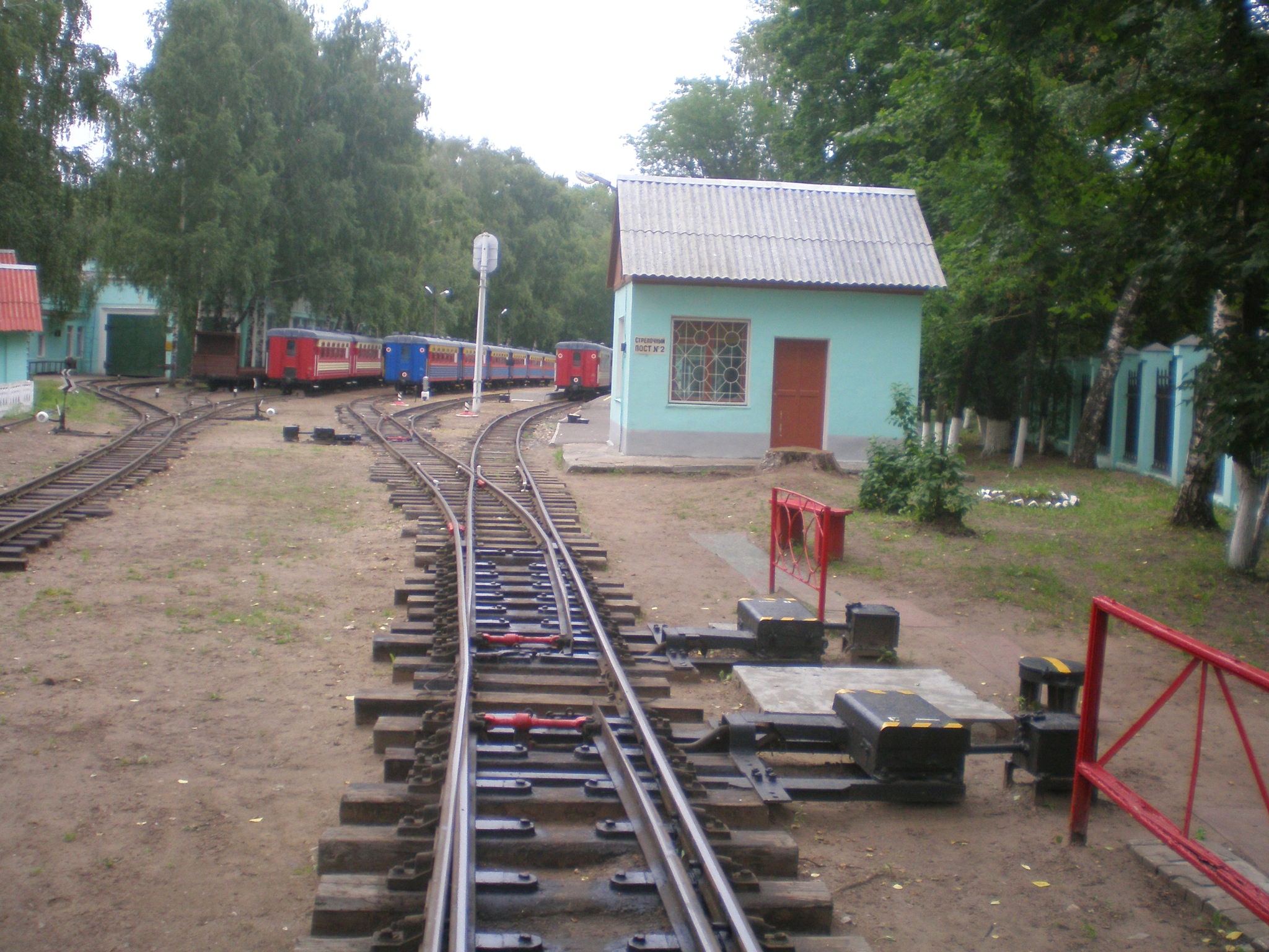 Малая Горьковская (Нижегородская) детская железная дорога — фотографии, сделанные в 2008 году (часть 2) Малая Горьковская (Нижегородская) детская железная дорога — фотографии, сделанные в 2008 году (часть 2)
