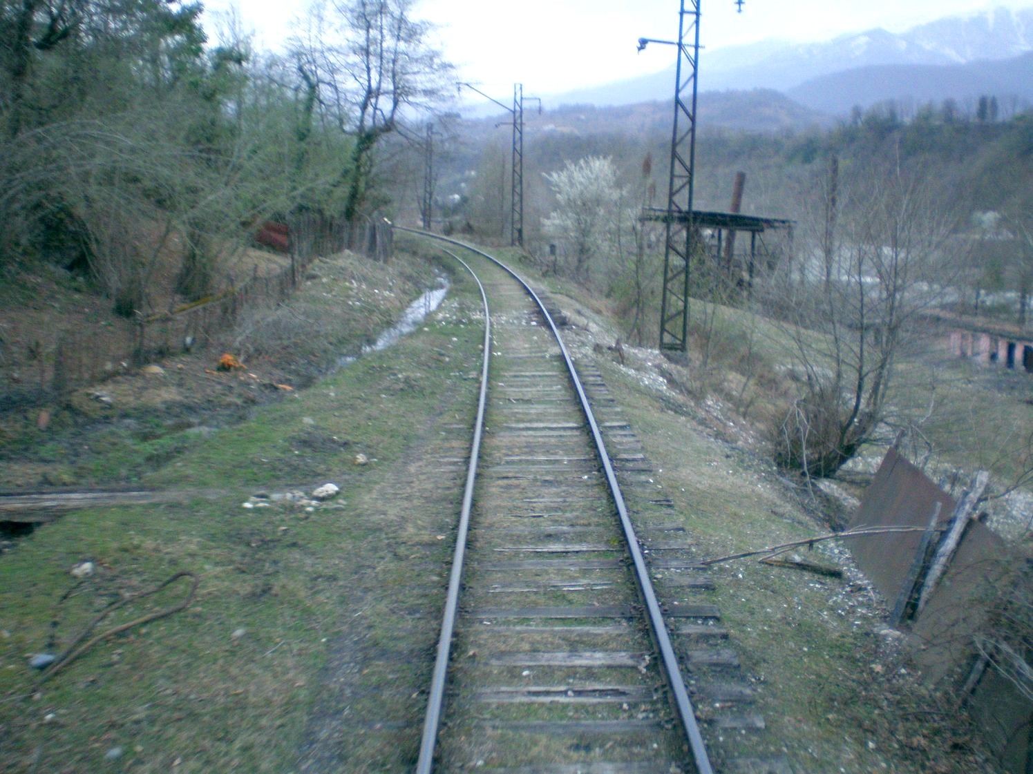 Абхазская железная дорога — фотографии, сделанные в 2008 году (часть 10) Абхазская железная дорога — фотографии, сделанные в 2008 году (часть 10)