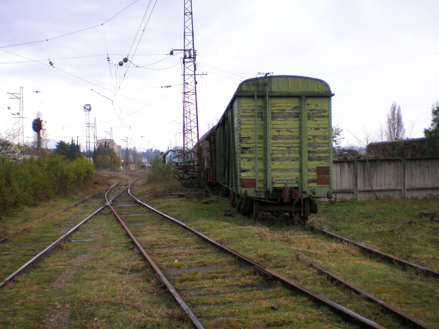 Абхазская железная дорога — фотографии, сделанные в 2008 году (часть 23) Абхазская железная дорога — фотографии, сделанные в 2008 году (часть 23)