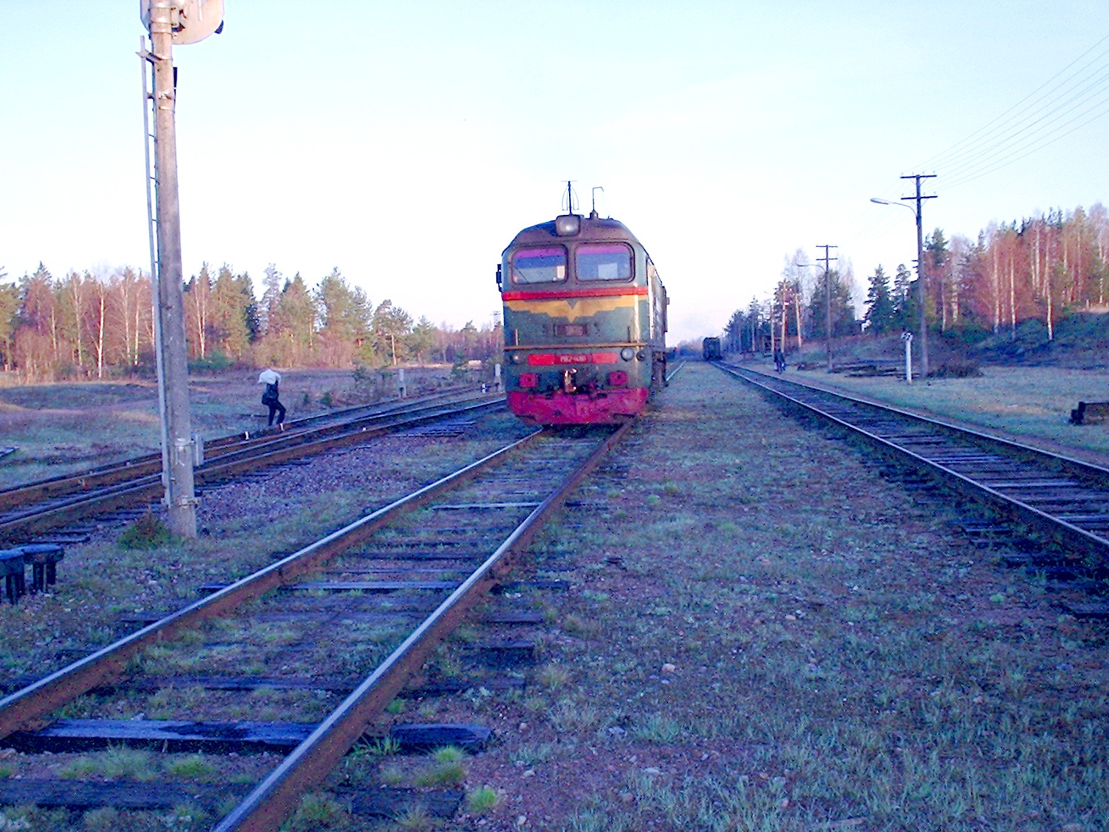 Железнодорожная линия Выборг — Вещево — Сосново — фотографии, сделанные в 2005 году (часть 2) Железнодорожная линия Выборг — Вещево — Сосново — фотографии, сделанные в 2005 году (часть 2)