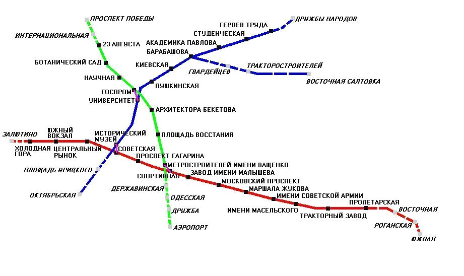 Харьковский метрополитен Харьковский метрополитен