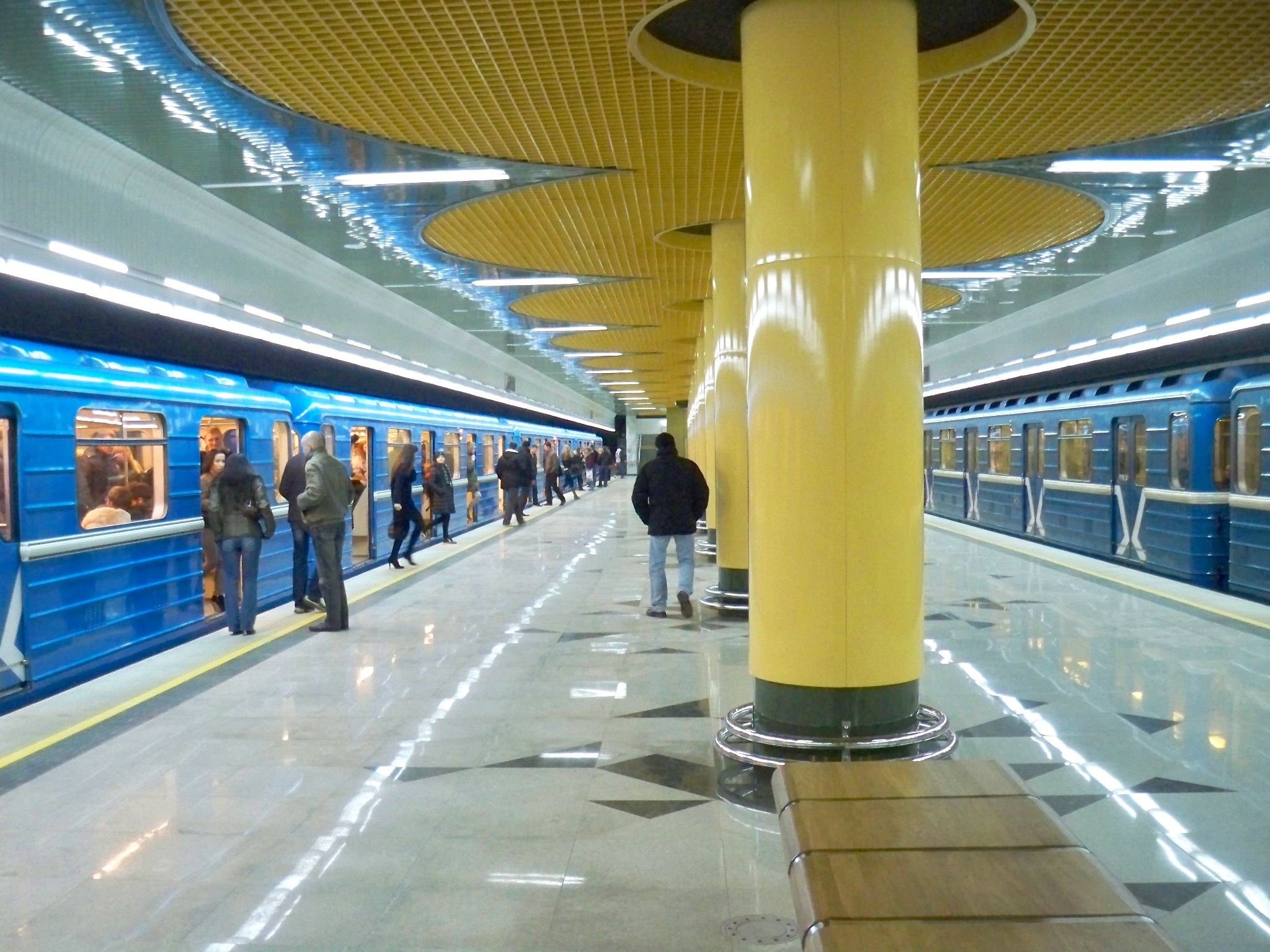 Минский метрополитен — станция «Грушевка» Минский метрополитен — станция «Грушевка»