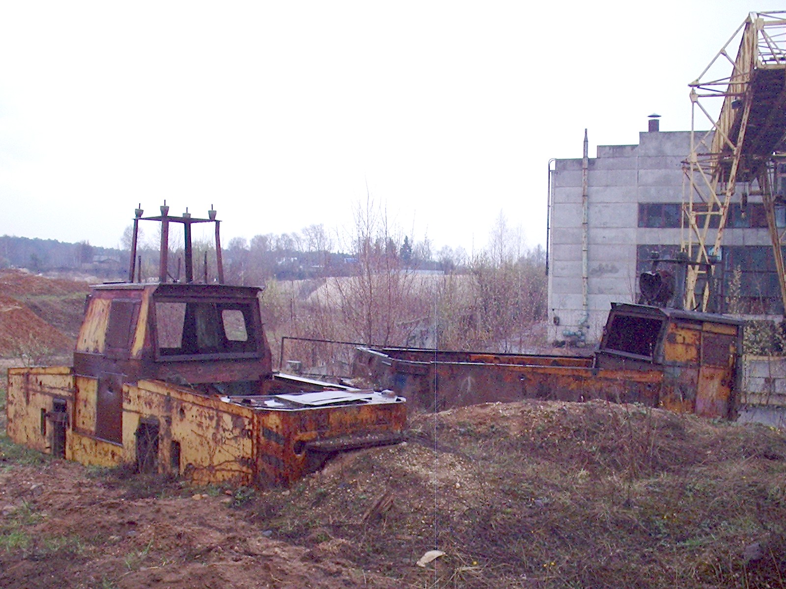 Узкоколейная железная дорога Ивановского силикатного завода — фотографии, сделанные в 2007 году (часть 3) Узкоколейная железная дорога Ивановского силикатного завода — фотографии, сделанные в 2007 году (часть 3)