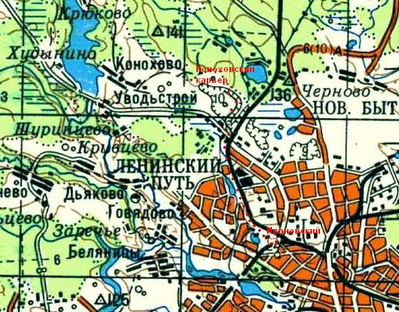 Узкоколейная железная дорога Ивановского силикатного завода — схемы и топографические карты Узкоколейная железная дорога Ивановского силикатного завода — схемы и топографические карты