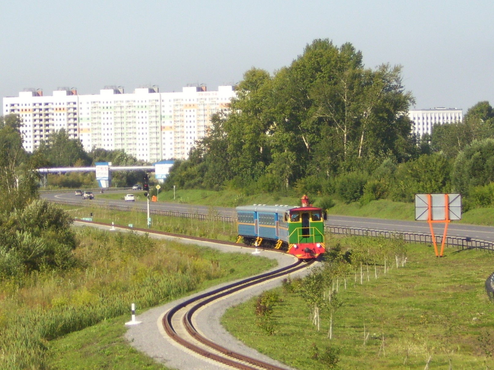 Кемеровская детская железная дорога — фотографии, сделанные в 2009 году (часть 1) Кемеровская детская железная дорога — фотографии, сделанные в 2009 году (часть 1)