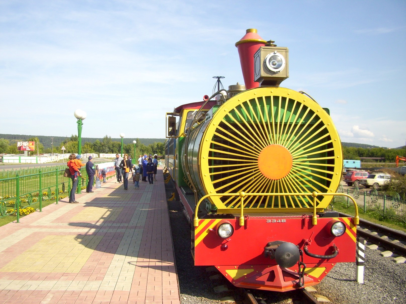 Кемеровская детская железная дорога — фотографии, сделанные в 2009 году (часть 2) Кемеровская детская железная дорога — фотографии, сделанные в 2009 году (часть 2)