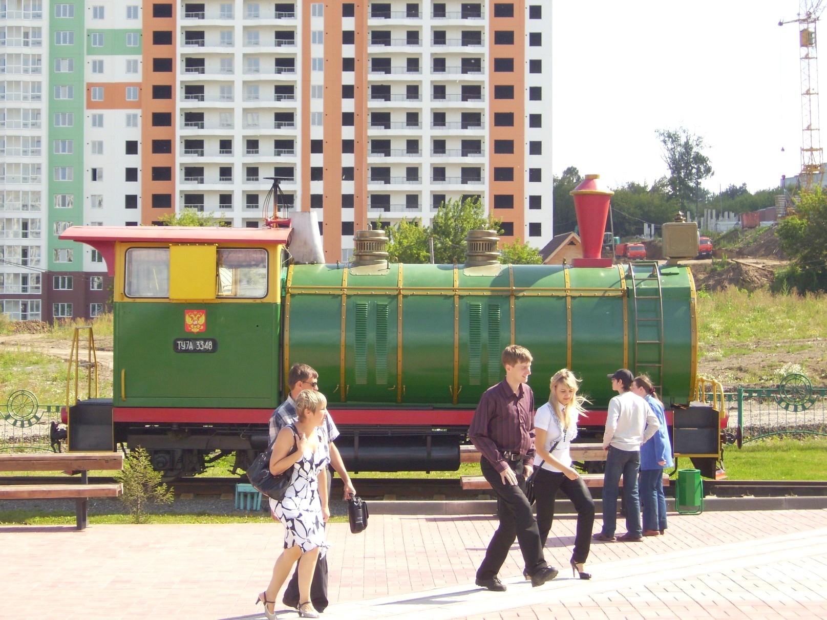 Кемеровская детская железная дорога — фотографии, сделанные в 2009 году (часть 3) Кемеровская детская железная дорога — фотографии, сделанные в 2009 году (часть 3)