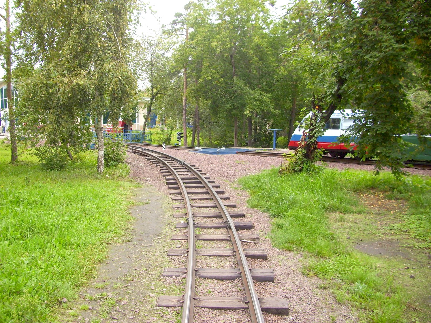 Красноярская детская железная дорога — фотографии, сделанные в 2009 году (часть 4) Красноярская детская железная дорога — фотографии, сделанные в 2009 году (часть 4)