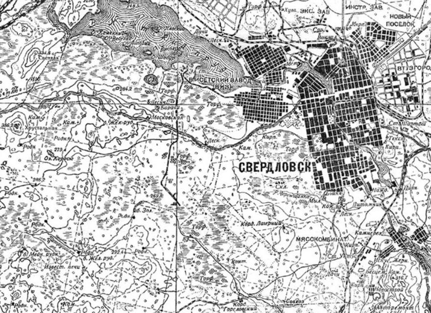 Узкоколейная железная дорога Широкореченского торфопредприятия — схемы и топографические карты Узкоколейная железная дорога Широкореченского торфопредприятия — схемы и топографические карты