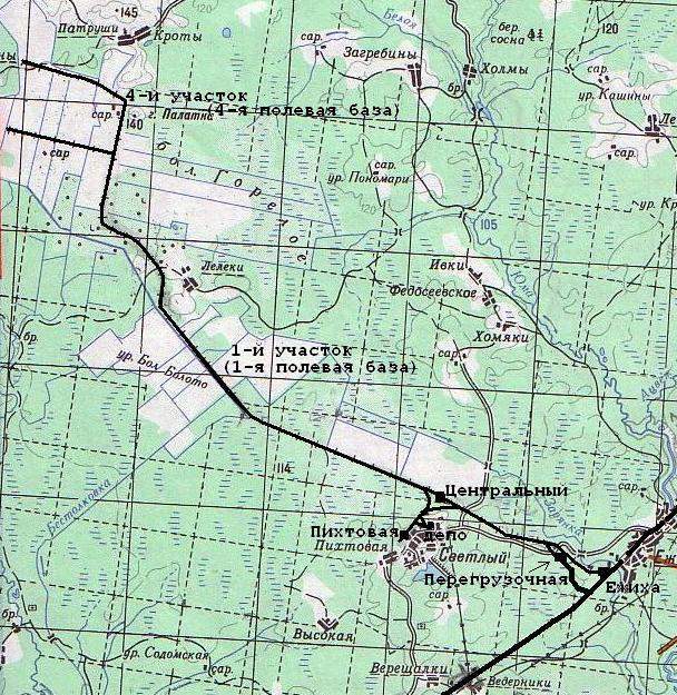 Узкоколейная железная дорога Отворского торфопредприятия Узкоколейная железная дорога Отворского торфопредприятия