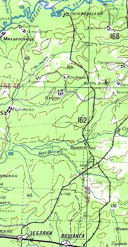 Зебляковская узкоколейная железная дорога - карты и схемы Зебляковская узкоколейная железная дорога - карты и схемы