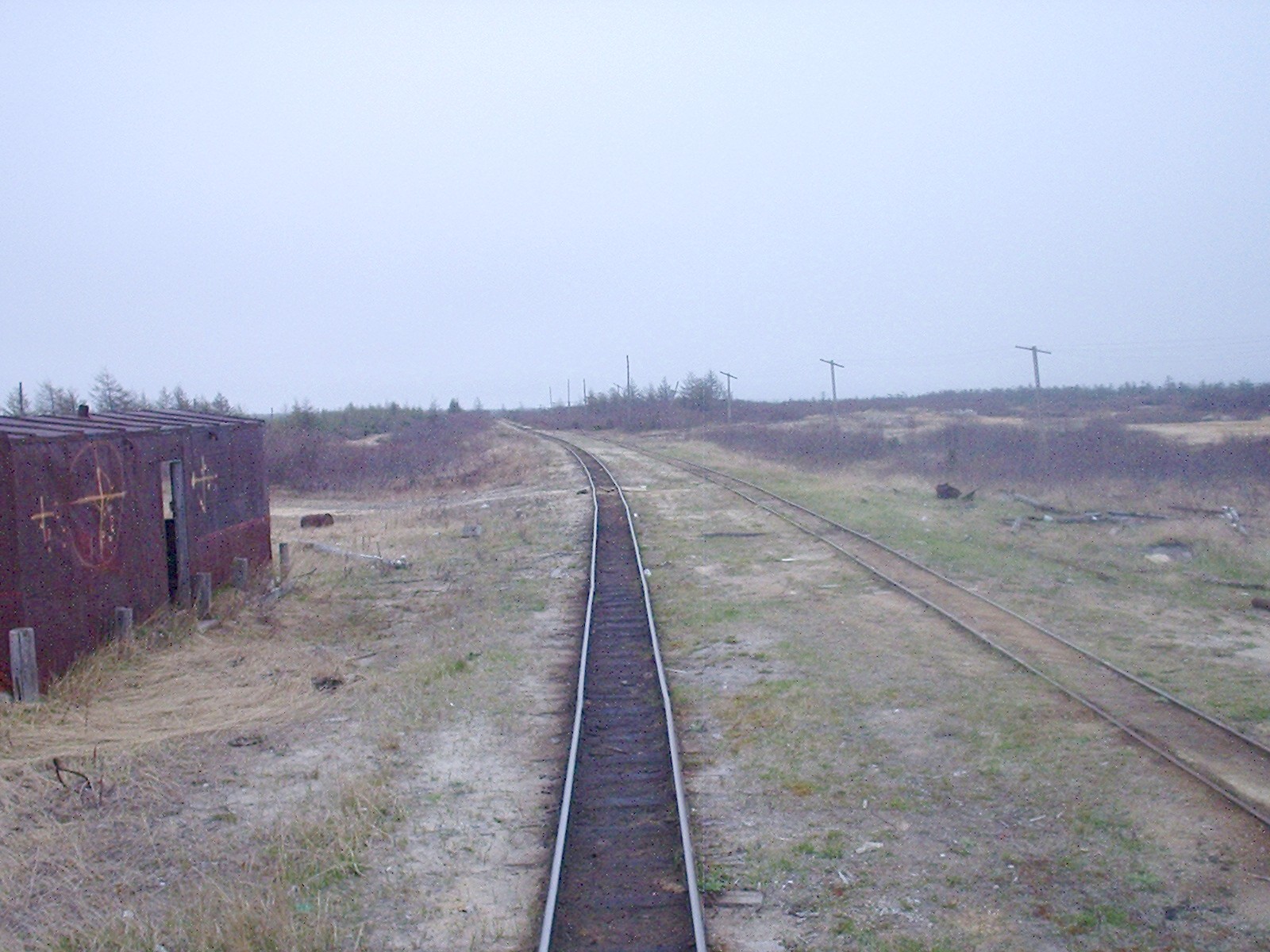 Узкоколейная железная дорога Оха — Ноглики - фотографии, сделанные в 2006 году (часть 22) Узкоколейная железная дорога Оха — Ноглики - фотографии, сделанные в 2006 году (часть 22)