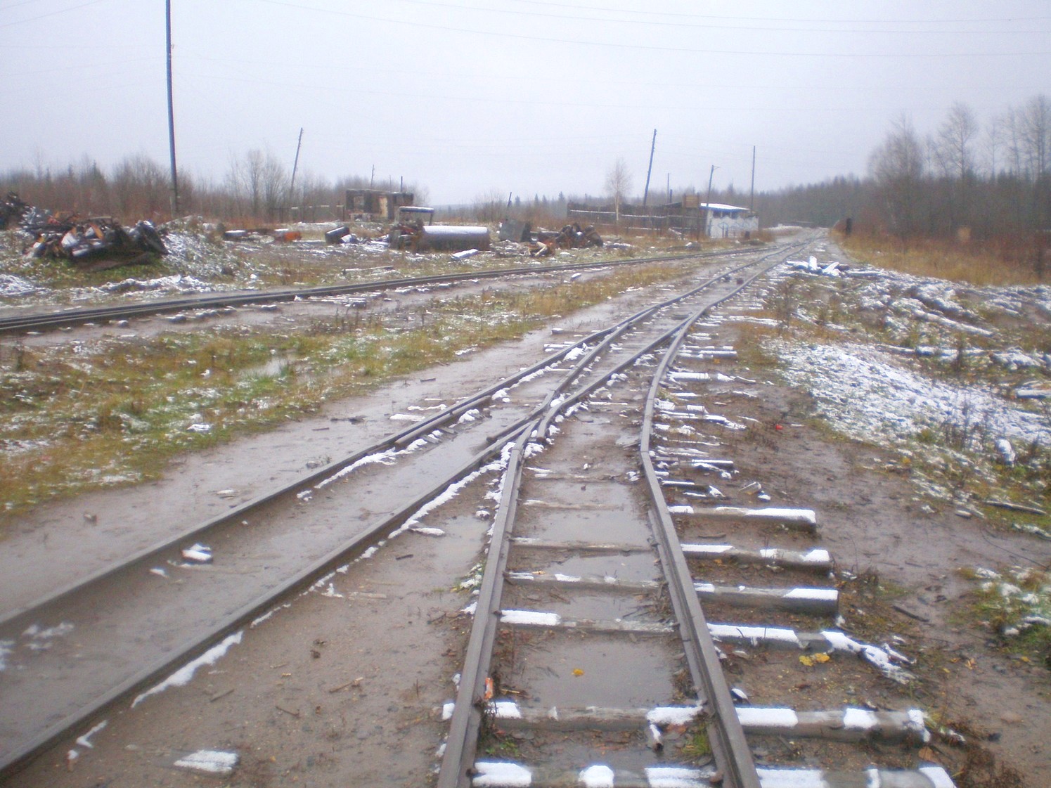Пильвенская узкоколейная железная дорога — фотографии, сделанные в 2008 году (часть 13) Пильвенская узкоколейная железная дорога — фотографии, сделанные в 2008 году (часть 13)