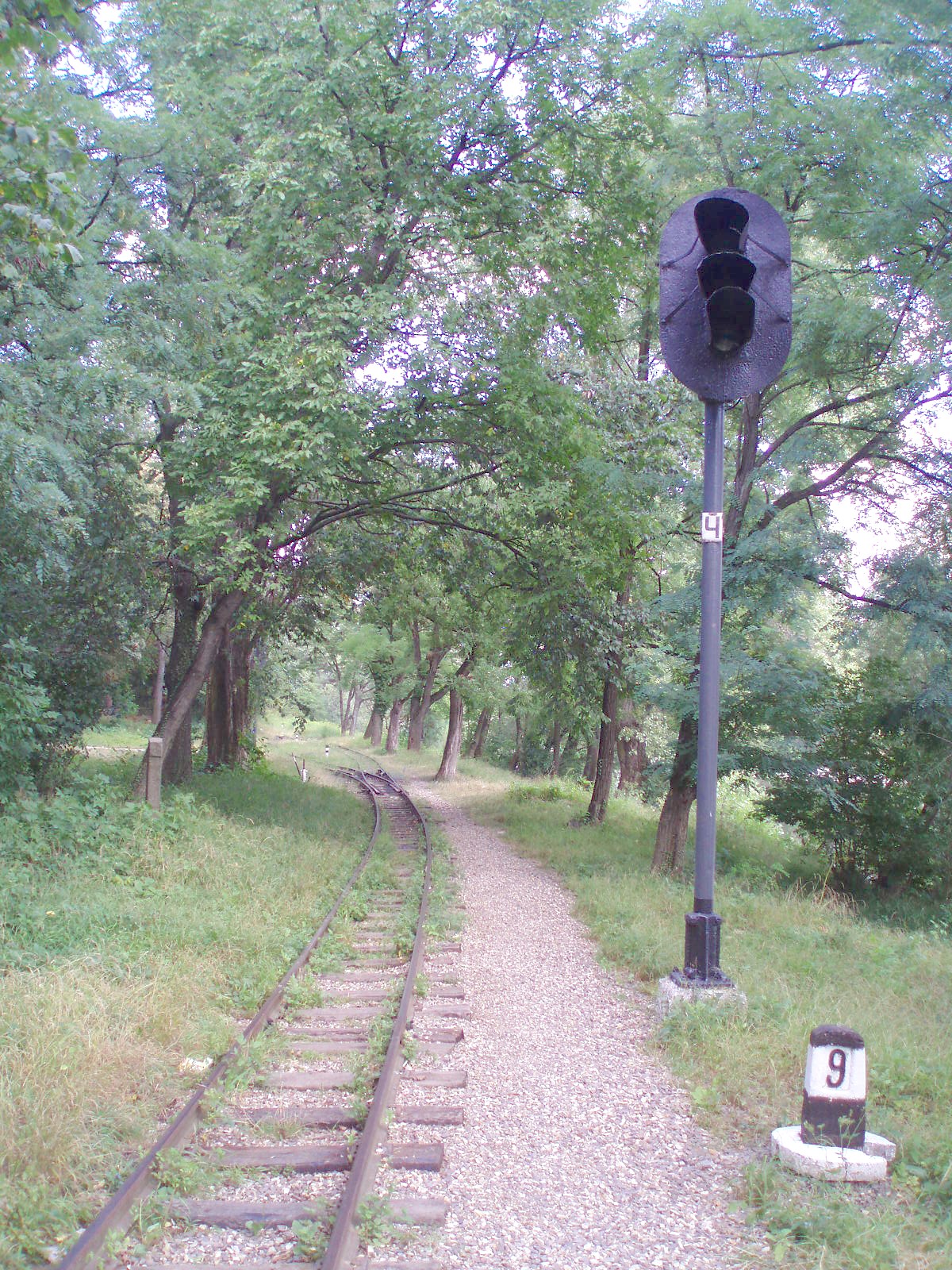Ужгородская детская железная дорога — фотографии, сделанные в 2007 году (часть 5) Ужгородская детская железная дорога — фотографии, сделанные в 2007 году (часть 5)
