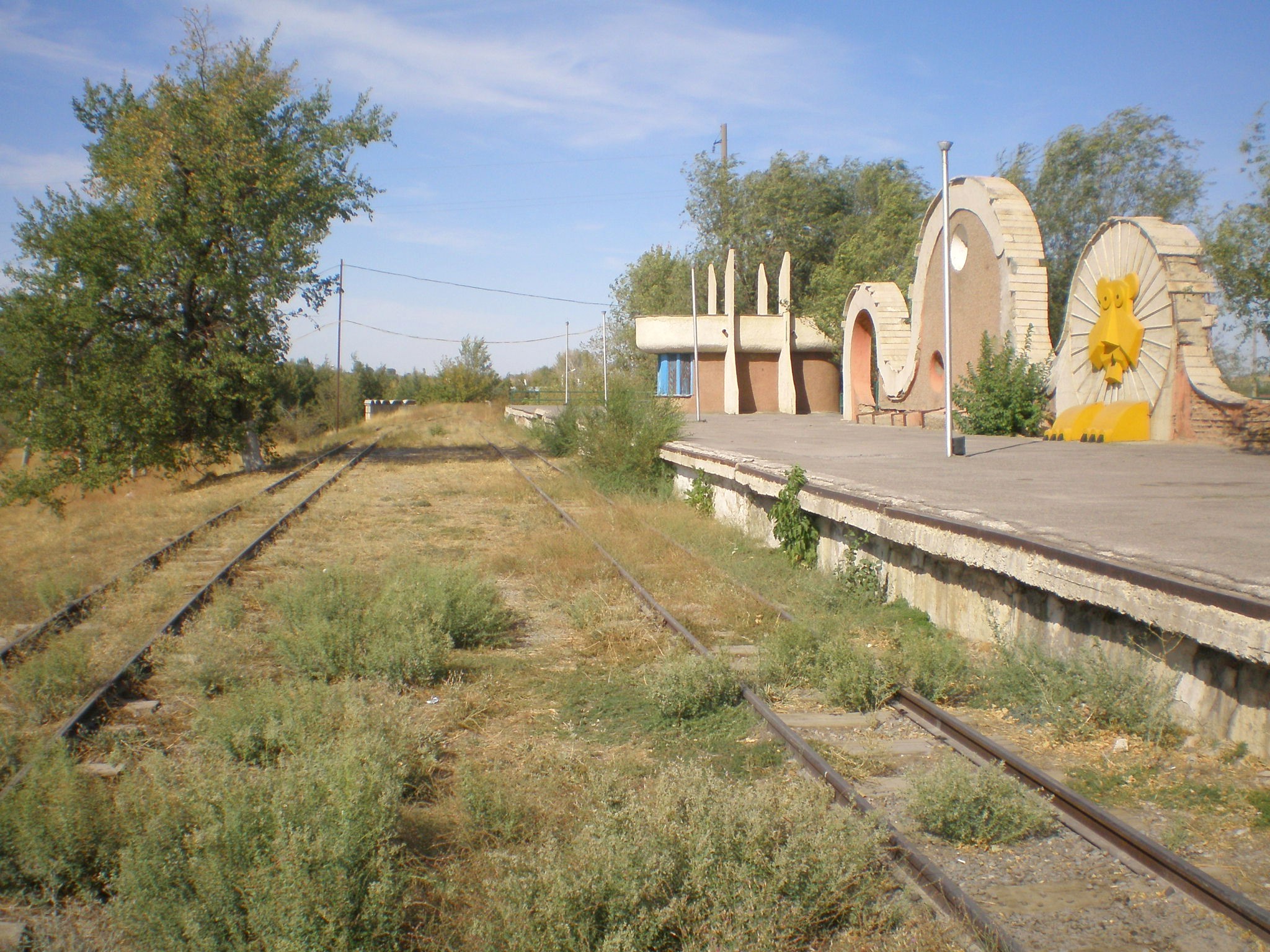 Чимкентская детская железная дорога — фотографии, сделанные в 2008 году (часть 10) Чимкентская детская железная дорога — фотографии, сделанные в 2008 году (часть 10)
