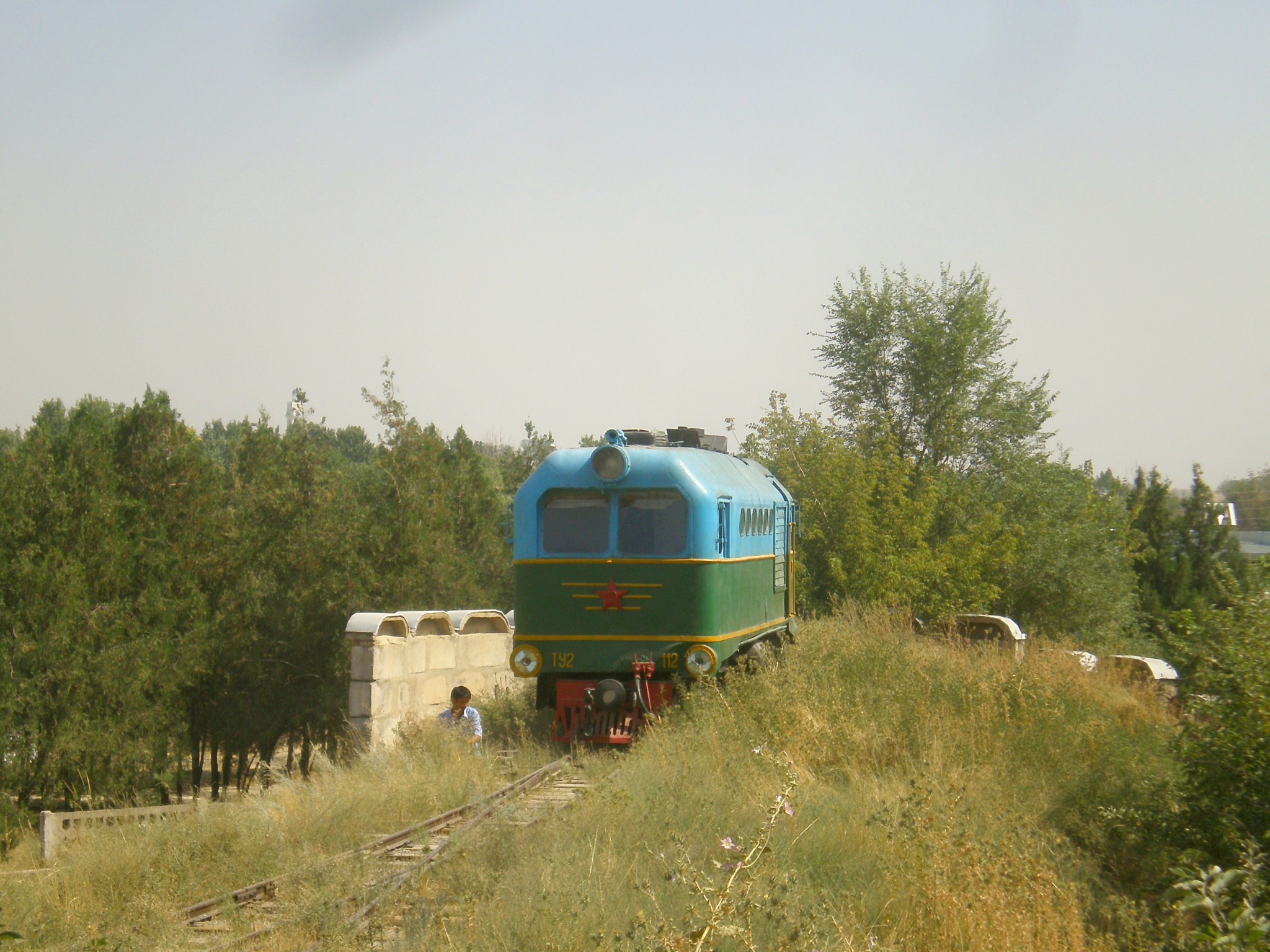 Чимкентская детская железная дорога — фотографии, сделанные в 2009 году (часть 2) Чимкентская детская железная дорога — фотографии, сделанные в 2009 году (часть 2)