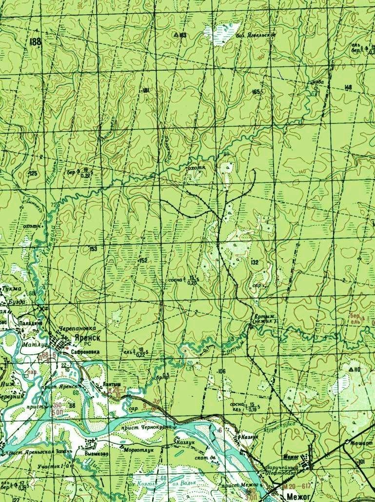Межогская узкоколейная железная дорога - схемы и топографические карты Межогская узкоколейная железная дорога - схемы и топографические карты