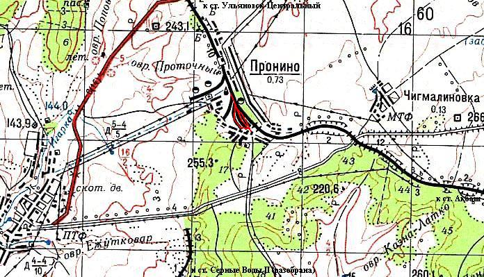 Узкоколейная железная дорога Пронинского шпалопропиточного завода Узкоколейная железная дорога Пронинского шпалопропиточного завода