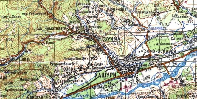 Железнодорожная линия Хашури — Сурами Железнодорожная линия Хашури — Сурами