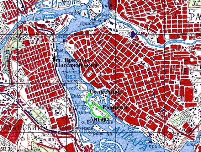 Малая Восточно-Сибирская детская железная дорога — схемы и топографические карты Малая Восточно-Сибирская детская железная дорога — схемы и топографические карты