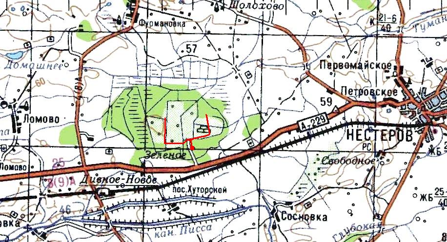 Узкоколейная железная дорога Нестеровского торфопредприятия — схемы и топографические карты Узкоколейная железная дорога Нестеровского торфопредприятия — схемы и топографические карты