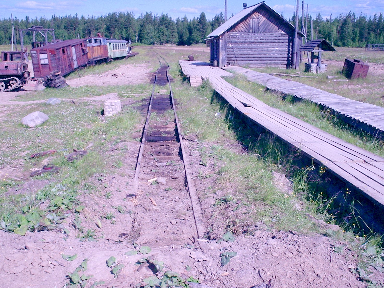 Бритвинская узкоколейная железная дорога — фотографии, сделанные в 2005 году Бритвинская узкоколейная железная дорога — фотографии, сделанные в 2005 году