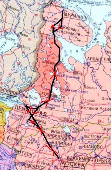 Поездка в Мурманск, 1997 год Поездка в Мурманск, 1997 год